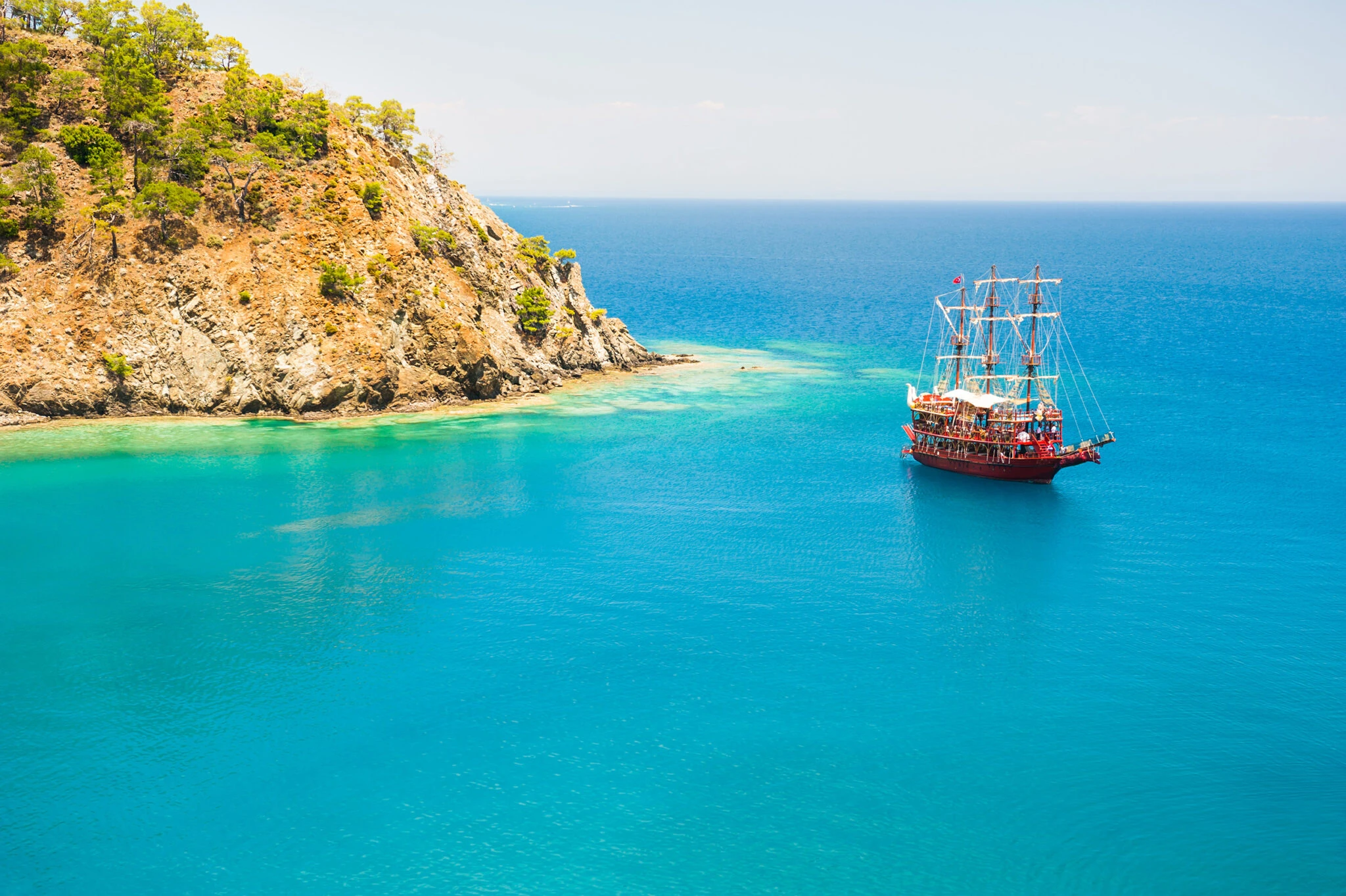 Piratenboot-Tour